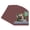 Maroon Red, variant on Maroon Red Picture Frame Mat for 16x16 Frames - Fits 10x10 Photos - 25 Mats