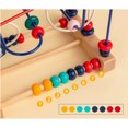 thumbnail image 5 of Wooden Bead Maze Roller Coaster Educational Circle Toy Coordination Ability Practicing Fine Carving For Toddlers ANGGREK Otros, 5 of 5