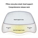 thumbnail image 2 of Almohada Ortopédica Ergonómica con Tracción Inversa para la Columna Cervical, Almohadas de Espuma Viscoelástica para Dormir, Almohada para la Cabeza para Quienes Duermen de Lado, A, 2 of 5