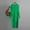 005 Green, variant on Women's Long Sleeve Ribbed Knit Sweater Dress Casual Crew Neck Slim Fit Side Split Knitted Midi Dress