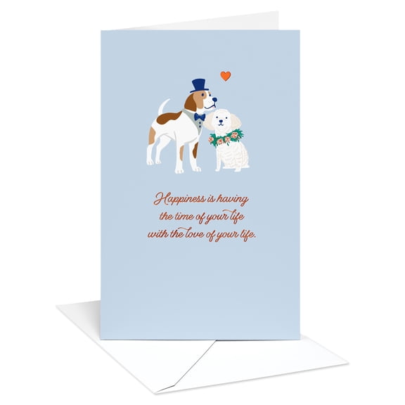 American Greetings Wedding Card (Congrats And Best Wishes)