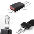 thumbnail image 2 of 2x Car Safety Seat Belt Extender Extension Buckle Lock Clip Adjutable, 2 of 2