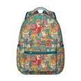 thumbnail image 1 of Student’s Backpack with Cute Big Eyes Owl Design Durable, Waterproof, Scratch-Resistant School Bag, Breathable Foam Padding, Multifunctional for Travel, Sports, and Daily Use, 1 of 4