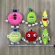 thumbnail image 3 of Juguete de peluche educativo Roblox con forma de fruta creativa y expresión sorpresa, 3 of 8