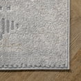 thumbnail image 5 of nuLOOM Alice Abstract Waterfall Area Rug, 8' x 10', Light Gray, 5 of 9