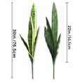 thumbnail image 3 of 4 Pack Artificial Snake Plants 30" Faux Agave Fake Sansevieria UV Resistant Plant for Indoor and Outdoor Home Garden Office Store Decoration Home Décor, 3 of 8