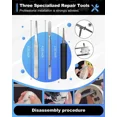 thumbnail image 3 of Joystick Replacement Kit for Oculus Quest 2 / 3 Controller Accessories for Oculus Quest 2 Controller and Meta Quest 3 Controller, Joysticks, Thumbstick, Screwdriver, Tweezer & Pry Tool, 3 of 7