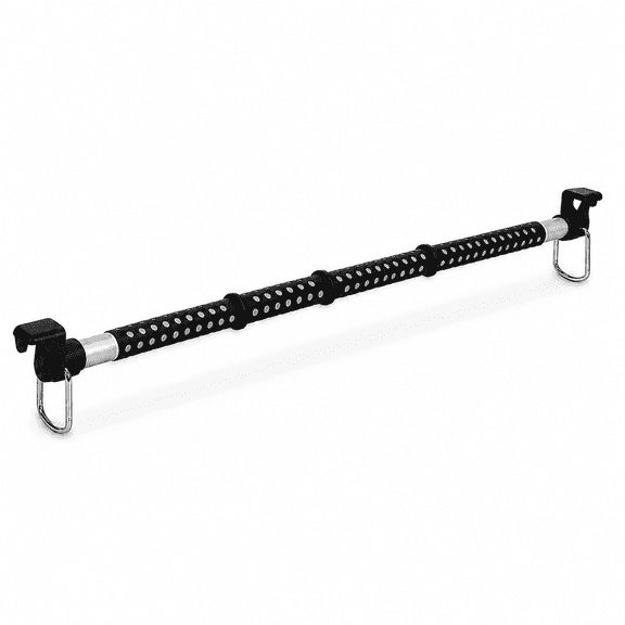 Expandable Car Clothes Hanger Bar, 34 to 62 Inch Adjustable Garment Rack for Vehicle, Black
