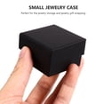 thumbnail image 3 of Shuliwen 24pcs Kraft Paper Ring Boxes Black Jewelry Gift Packaging Box, 3 of 11