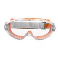 thumbnail image 2 of Rongfmy Safety Goggles Clear Lens for Adults for Industrial Spraying Scientific Work Orange, 2 of 9