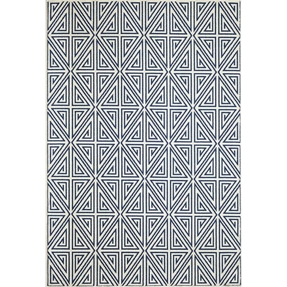 Momeni Baja 2'3" X 4'6" Transitional Rug in Navy