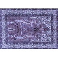 thumbnail image 1 of Ahgly Company Indoor Rectangle Persian Blue Traditional Area Rugs, 6' x 9', 1 of 4