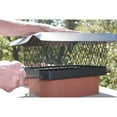 thumbnail image 3 of HY-C CBO918 Single-Flue Black Galvanized-Steel Bolt-on Chimney Cap (18" x 9"), 3 of 3