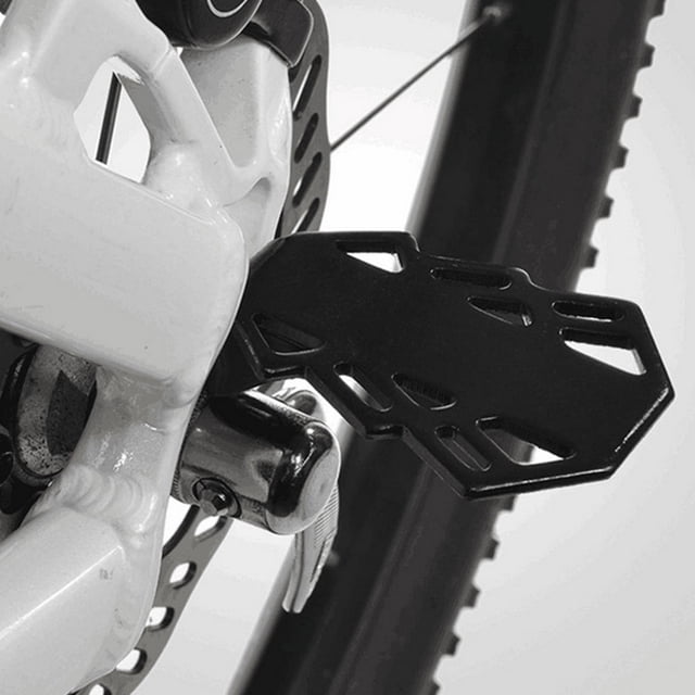 PACK DE 2 REPOSAPIÉS TRASERO, PEDAL TRASERO DE HIERRO PARA TERRENO DE MONTAIMA, REPOSAPIÉS DE HIERRO ANTIDES