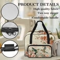 thumbnail image 5 of ZIATUBLE Hummingbird Flower Carrying Travel Storage Universal Sewing Machine Supplies Organizer with Zipper Organizer Bag with 4 Bottom Rubber Pads to Prevent Scraping Decor Accessories, 5 of 7