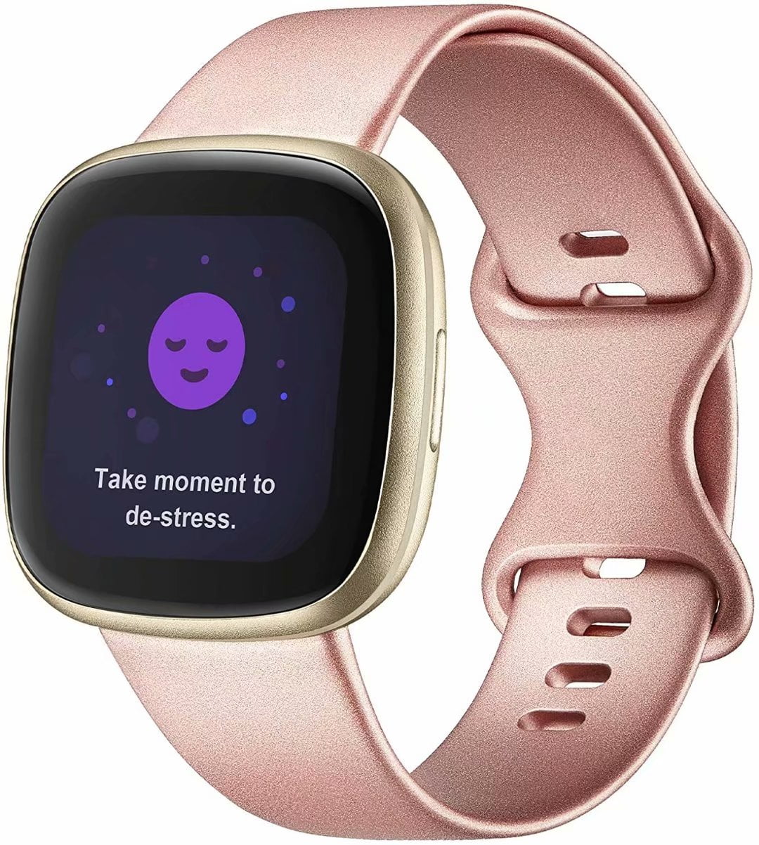 Fitbit Versa Strap Replacement Stylish Wrist Band Dual Color Silicone Watchband 
