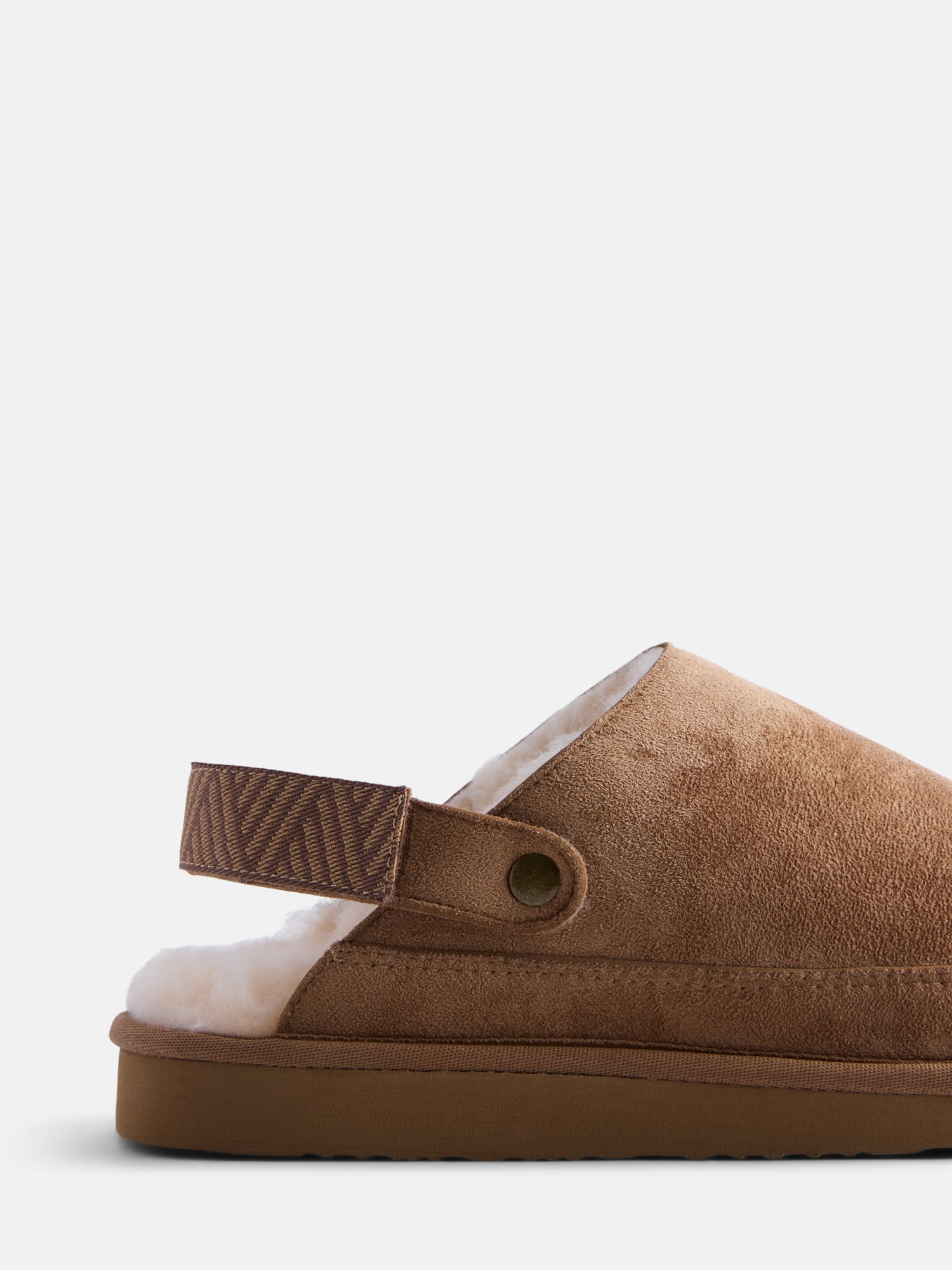 Pawz Women's Faux Suede Convertible Strap Slippers