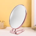 thumbnail image 1 of Desktop Foldable Makeup For Female Student Dormitories Double Small With Hanging Makeup,Gold Makeup Magnifying Glass, 1 of 4