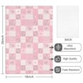 thumbnail image 2 of 2 Pcs Pioneer Flower Floral Print Pattern Kitchen Towels, Funny Microfiber Dish Towel Set, 18" X 26" Tea Towels, 2 of 6