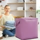 thumbnail image 4 of Bolsa de Almacenamiento Extragrande y Resistente con Asas Reforzadas | Organizador de Ropa con Doble Cremallera | Bolsa de Mudanza de Plástico Plegable para Ropa, Juguetes, Decoración Navideña | Solu, 4 of 6