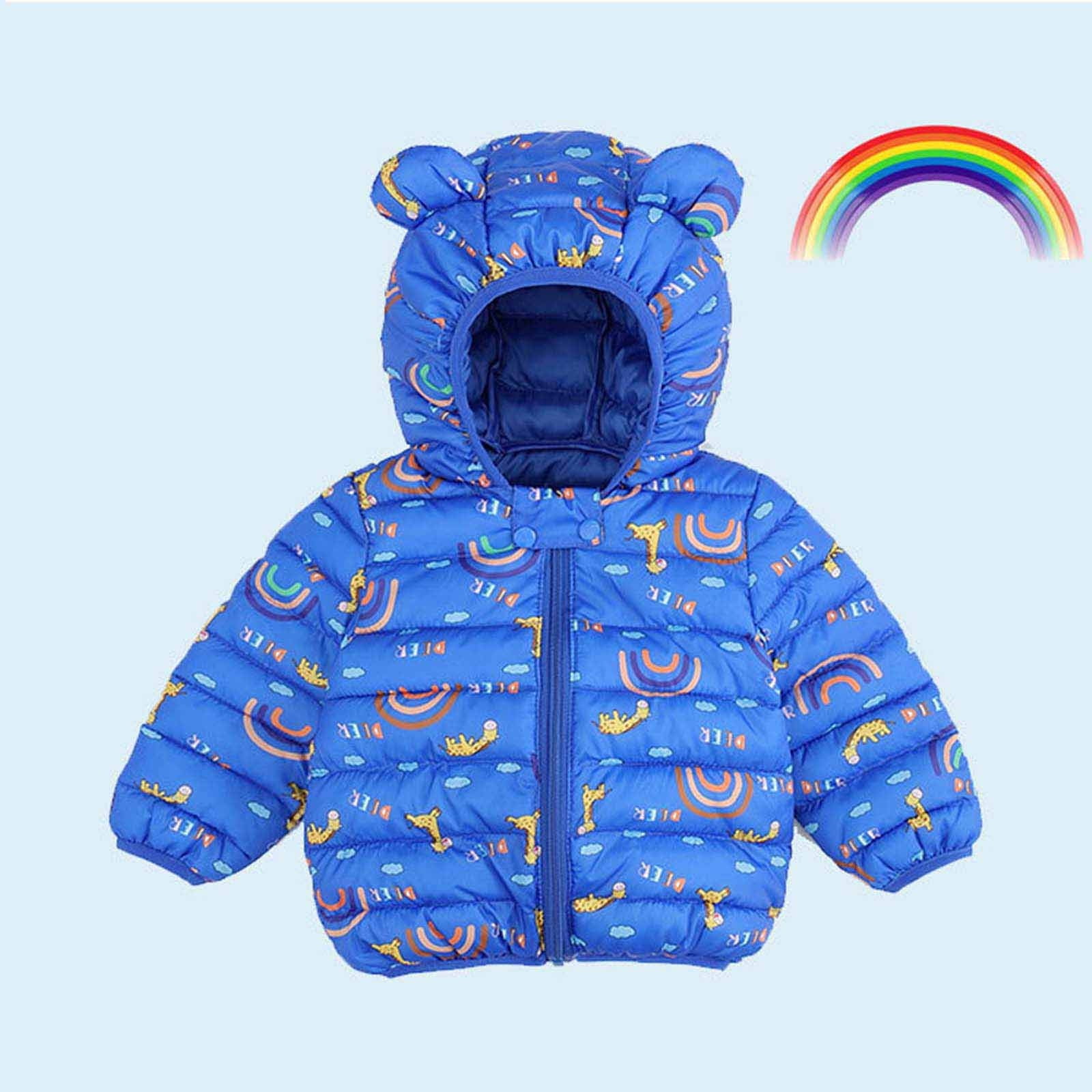 Veste Matelassée Enfant Next – Taille 86, Bleue, Capuche, Fermeture éclair, Très Bon état