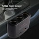 thumbnail image 5 of SGACAI Divisor de encendedor de cigarrillos para automóvil, cargador USB, 3 vías, 12 V, 24 V, bonitos regalos, 5 of 7