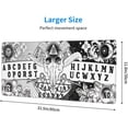 thumbnail image 3 of Ouijaboard Mouse Pad Extended XL Gaming Mice Pad Office Desk Mat with Stitched Edges, Non-Slip Oversized Desk Pad, 31.5 X 11.8 Inch, 3 of 6