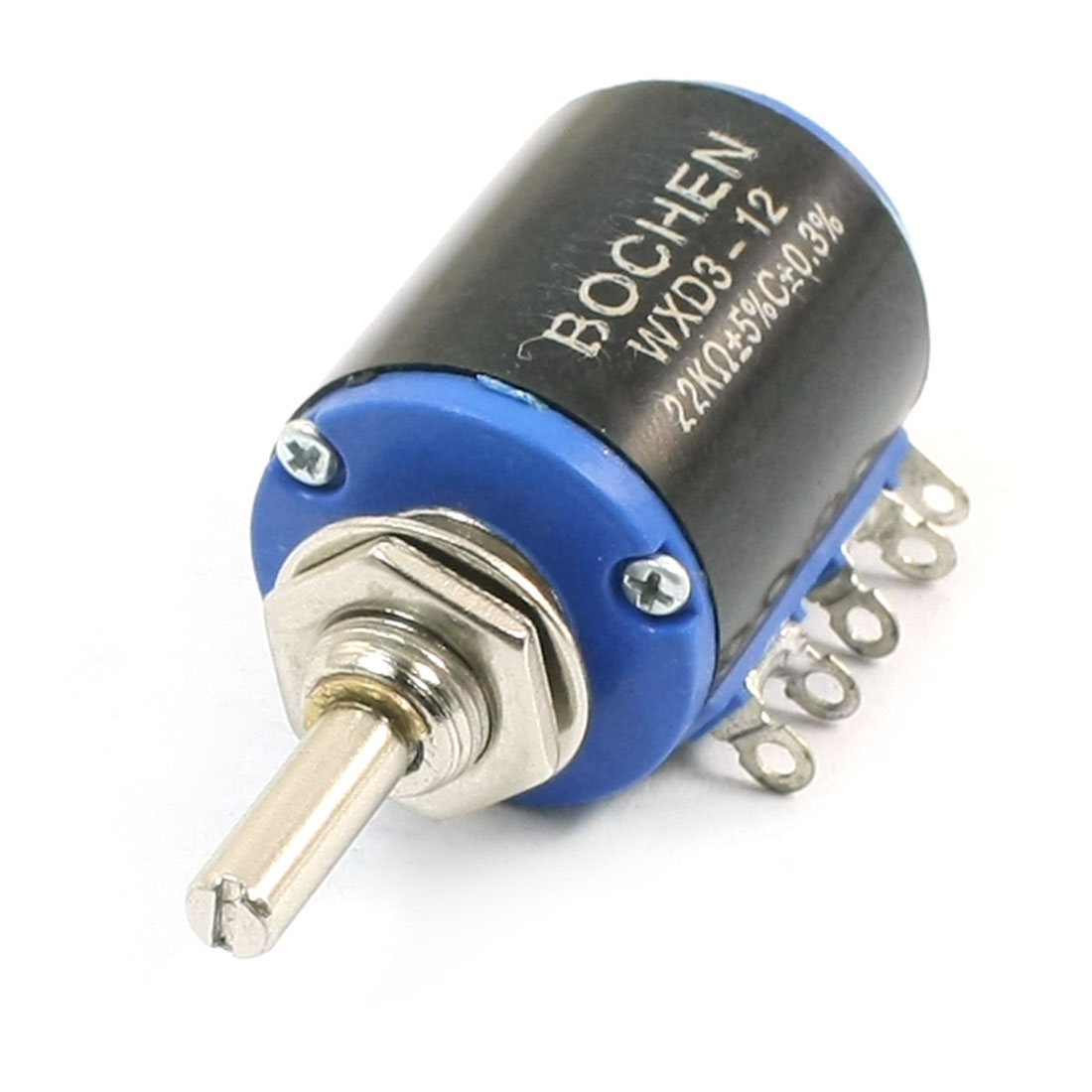 WXD3-12 22K Ohm 5% Tolerance 3 Solder Lug Wirewound Potentiometer ...