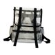 thumbnail image 4 of Mochila transparente Yuyangstore PVC impermeable negro, 4 of 8