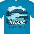 thumbnail image 4 of Inktastic Iceland Blue Lagoon Scenic Landscape T-Shirt, 4 of 5