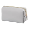 thumbnail image 2 of Fiudx Bolsa de Cosméticos, Elegante Bolsa de Viaje Octogonal, Bolsa de Almacenamiento de Cuero Resistente, Diseño de Gran Apertura, Esencial para El Día a Día de Las Mujeres, Perfecta para Viajes, Us, 2 of 3