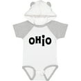 thumbnail image 3 of Inktastic Ohio Hearts Boys or Girls Baby Bodysuit, 3 of 5