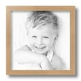 thumbnail image 2 of ArtToFrames 10" x 10" Hickory Wood Picture Frame, 10x10 inch Brown Wood Poster Frame (WOM-4882), 5 Pack, 2 of 7
