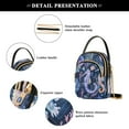 thumbnail image 4 of ALAZA Chain Crossbody Bags for Women Seahorse and Jellyfish Shoulder Handbag Phone Purse, 4 of 5