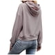 thumbnail image 4 of Puntoco, chaqueta de ocio para mujer, camisa de otoño e invierno, chaqueta cárdigan corta con capucha, liquidación Puntoco Puntoco-1240, 4 of 5