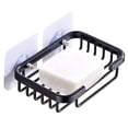 thumbnail image 2 of Soporte Para Jabonera Sin Taladro Montado En La Pared Caja De Jabón Perforada Espacio Libre Caja De Jabón De Aleación De Aluminio Minnieouse HA026418-01, 2 of 6