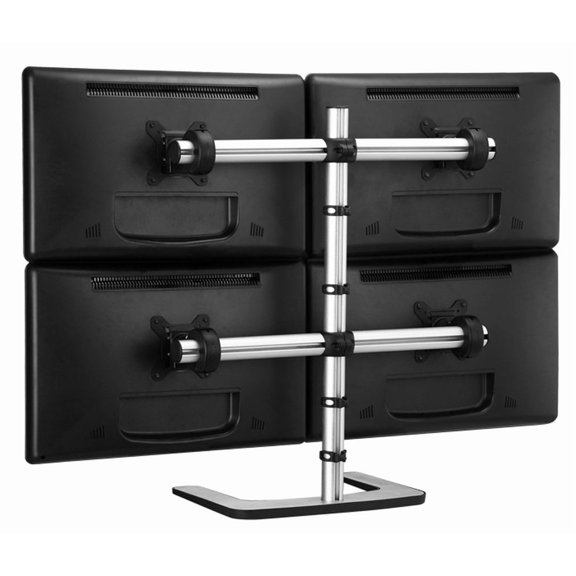 Atdec Visidec VFS-Q Free-Standing Quad Monitor Stand for 27" Displays
