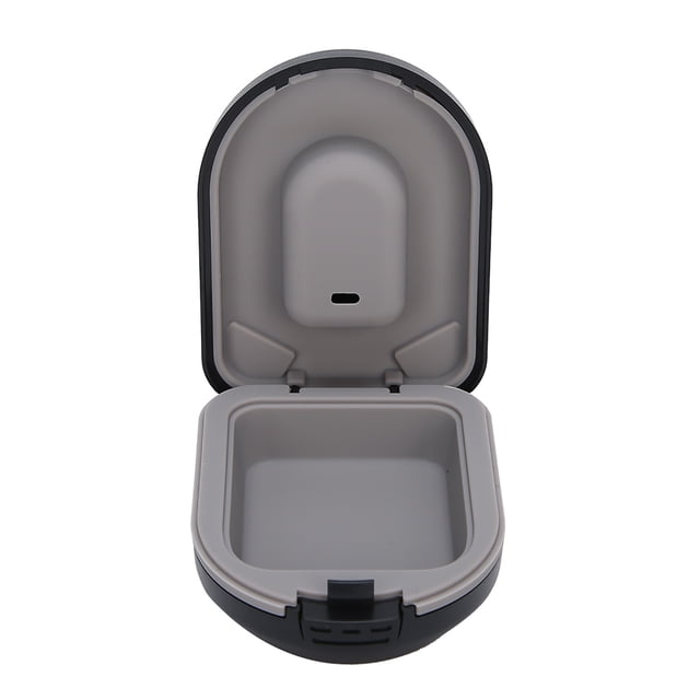 Sturdy Storage Box Case Black Storage for Behind-the-Ear ANGGREK Otros