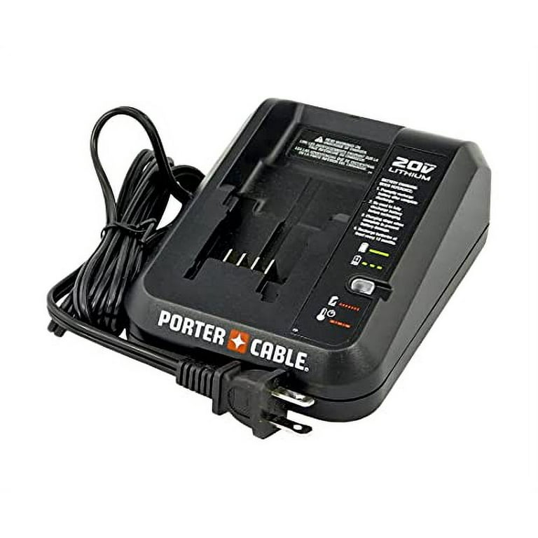 20V Lithium Battery Fast Charger Compatible with Black and Decker LBXR20  LBXR2020 LB2X4020 and Porter Cable 20V Lithium Battery PCC685L PCC680L
