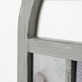 thumbnail image 3 of Crystal Art Gallery Gray Distressed Arched Window Pane Wall Hanging Decorative Photo Collage Picture Frame - 31.5" x 18", 3 of 6