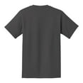 thumbnail image 6 of Yellow Rooster Men's Essential Cotton T-Shirt with Pocket Charcoal S, 6 of 6