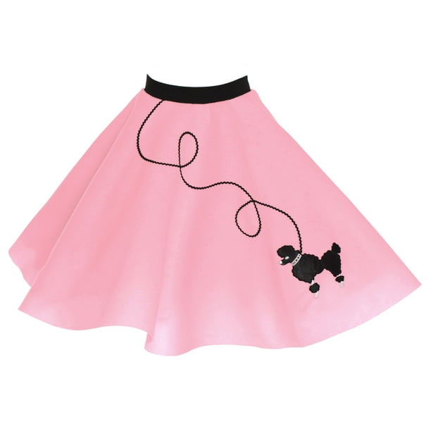 pink poodle skirt
