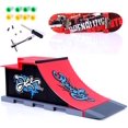 thumbnail image 1 of JFBUJC Fingerboard Sets Finger Skateboards Skate Park Ramp Parts Deck Sport Game For Kids, 1 of 5