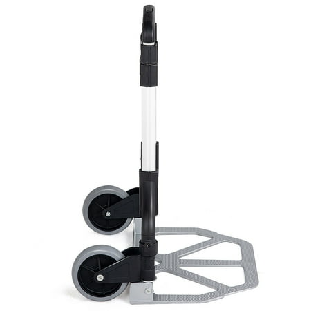 lbs gymax dolly folding capacity duty aluminum wheels heavy truck hand