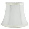 thumbnail image 4 of Meriville Set of 6 Eggshell Faux Silk Clip On Chandelier Lamp Shades, 4-inch by 6-inch by 5-inch, 4 of 5