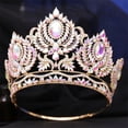 thumbnail image 5 of BQBQERT Delicate Crystal Crowns for Women Stylish Tiaras with Embellishments, 5 of 18
