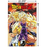 Dragon Ball Z - Saiyans Wall Poster, 22.375 x 34 Panama | Ubuy