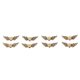 thumbnail image 5 of 50 Uds. Cuentas espaciadoras de ala de Ángel con corazón tamaño uniforme hermosas cuentas de aleación de Zinc para pulseras joyería DIY, 5 of 5