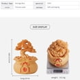 thumbnail image 6 of 1pc Resin Home Decor Lucky Bag Money Tree Ashtray for Living Room Entranceway Storage Box New Year Decorations and Ornaments, 6 of 6