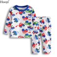 thumbnail image 1 of Hooyi-Conjunto de pijamas para bebé, ropa de dormir de dibujos animados, 100% algodón, suave, 1 of 4
